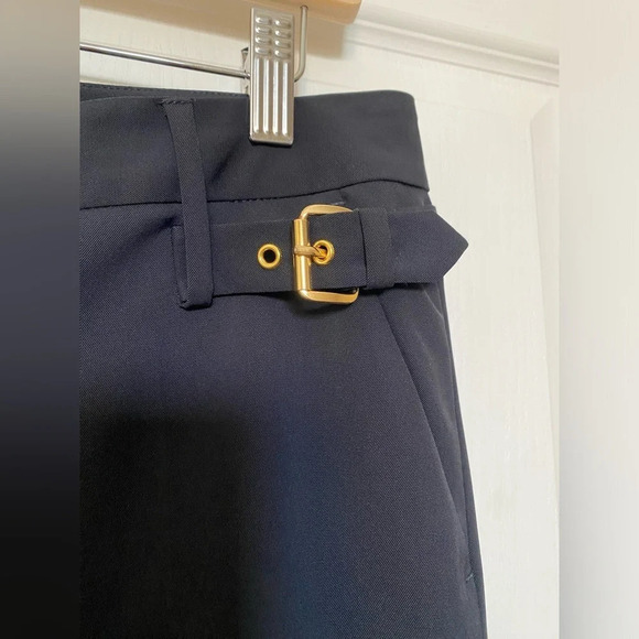 Michael Kors Pleated Cropped  Pant - Picture 3 of 6